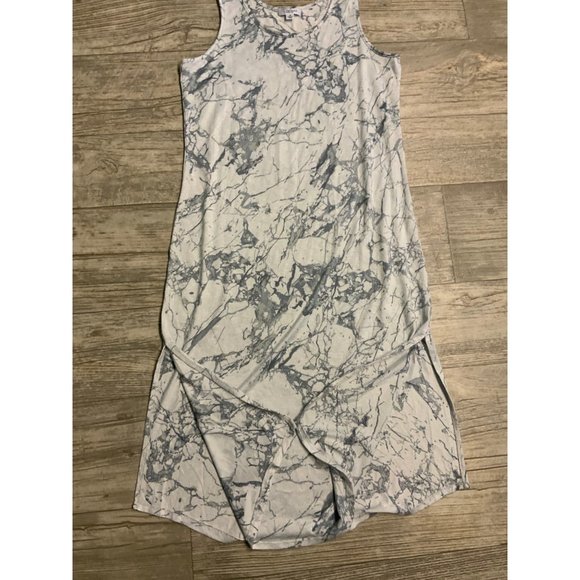 Womens Marble Pattern Maxi Dress Medium - Picture 2 of 4